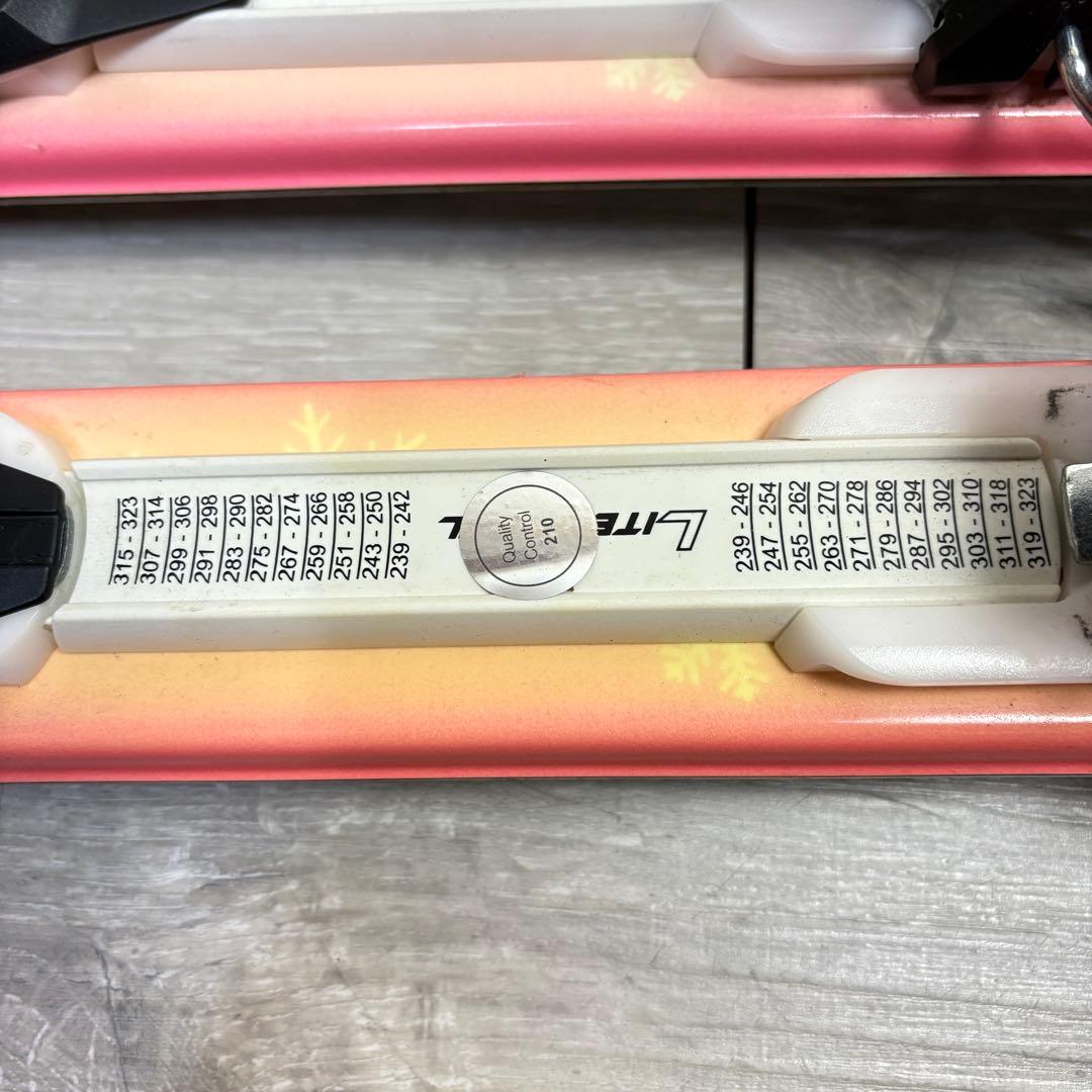 【キッズスキー】ピュアコンシャス　スキーセット 130cm 24.0cm