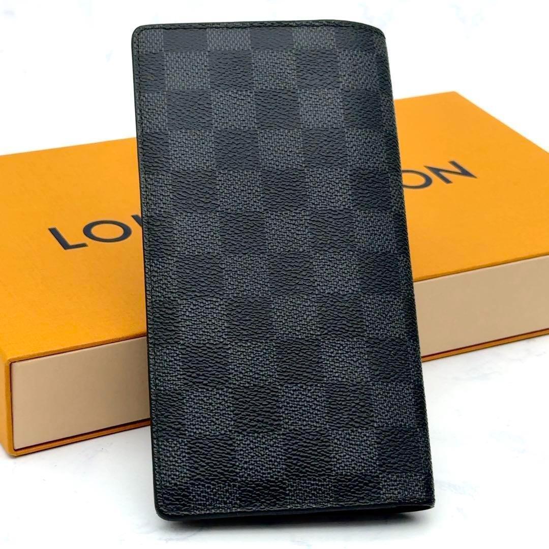 【最高級美品】ルイヴィトン ダミエグラフィット ポルトフォイユ ブラザ　長財布