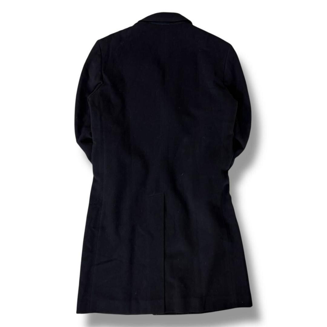 【希少品】BURBERRY カシミヤ ウール チェスターコート ネイビー 170