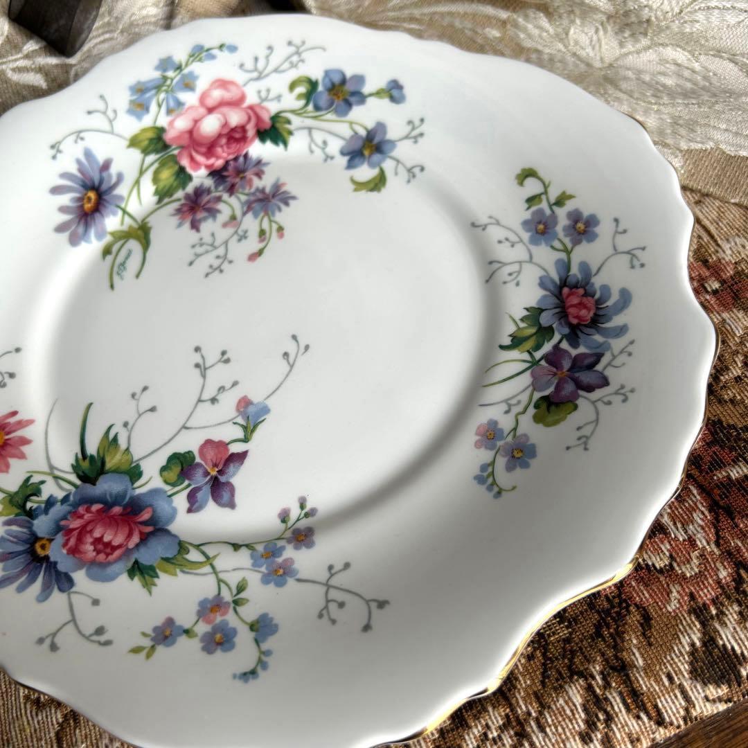 英国製クラウンスタッフォードシャー【England's Glory】手付プレート