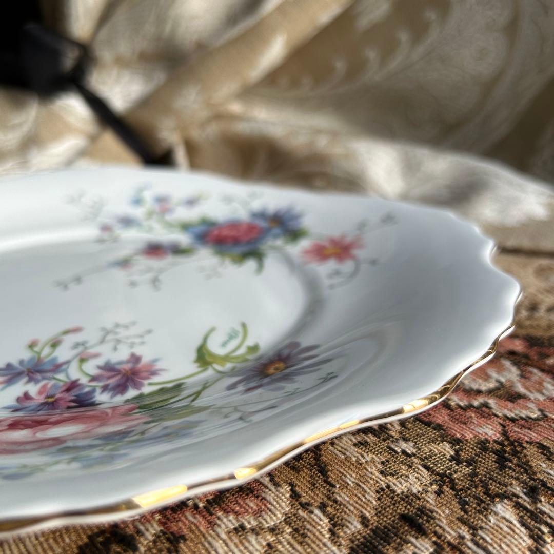 英国製クラウンスタッフォードシャー【England's Glory】手付プレート