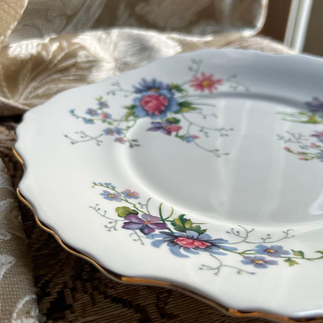 英国製クラウンスタッフォードシャー【England's Glory】手付プレート