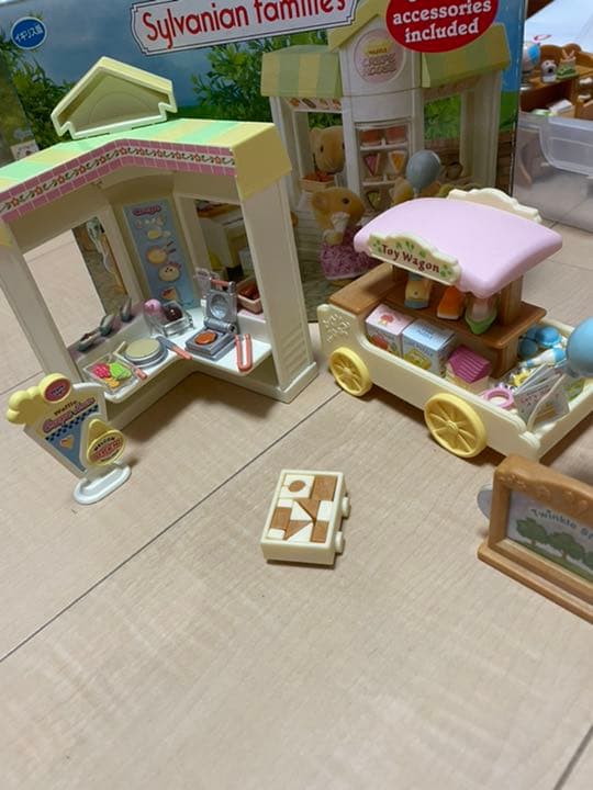 シルバニア クレープハウス トイワゴン UK