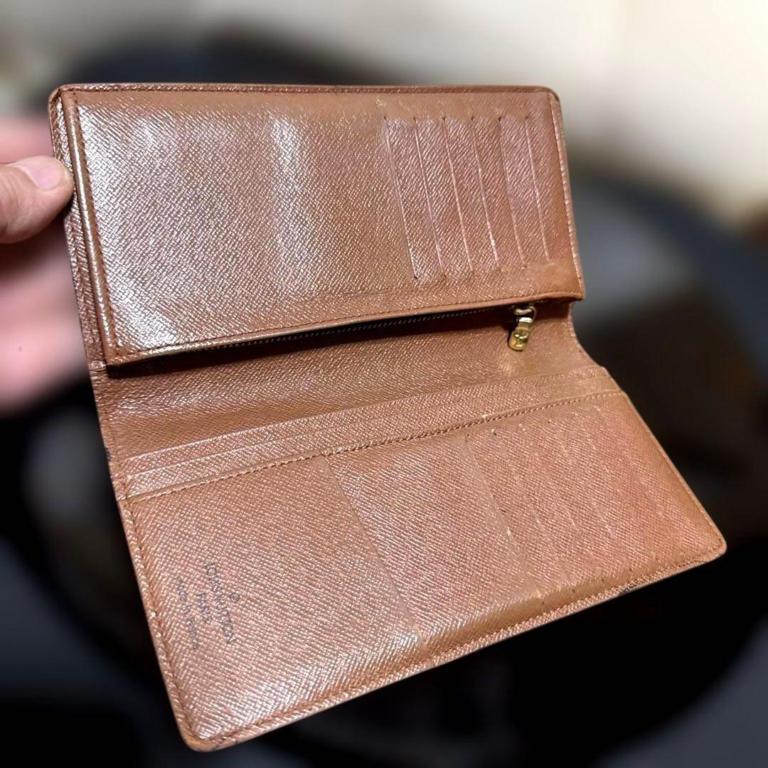 11☆美品☆モノグラム♪ポルトフォイユ ブラザ 二つ折り長財布