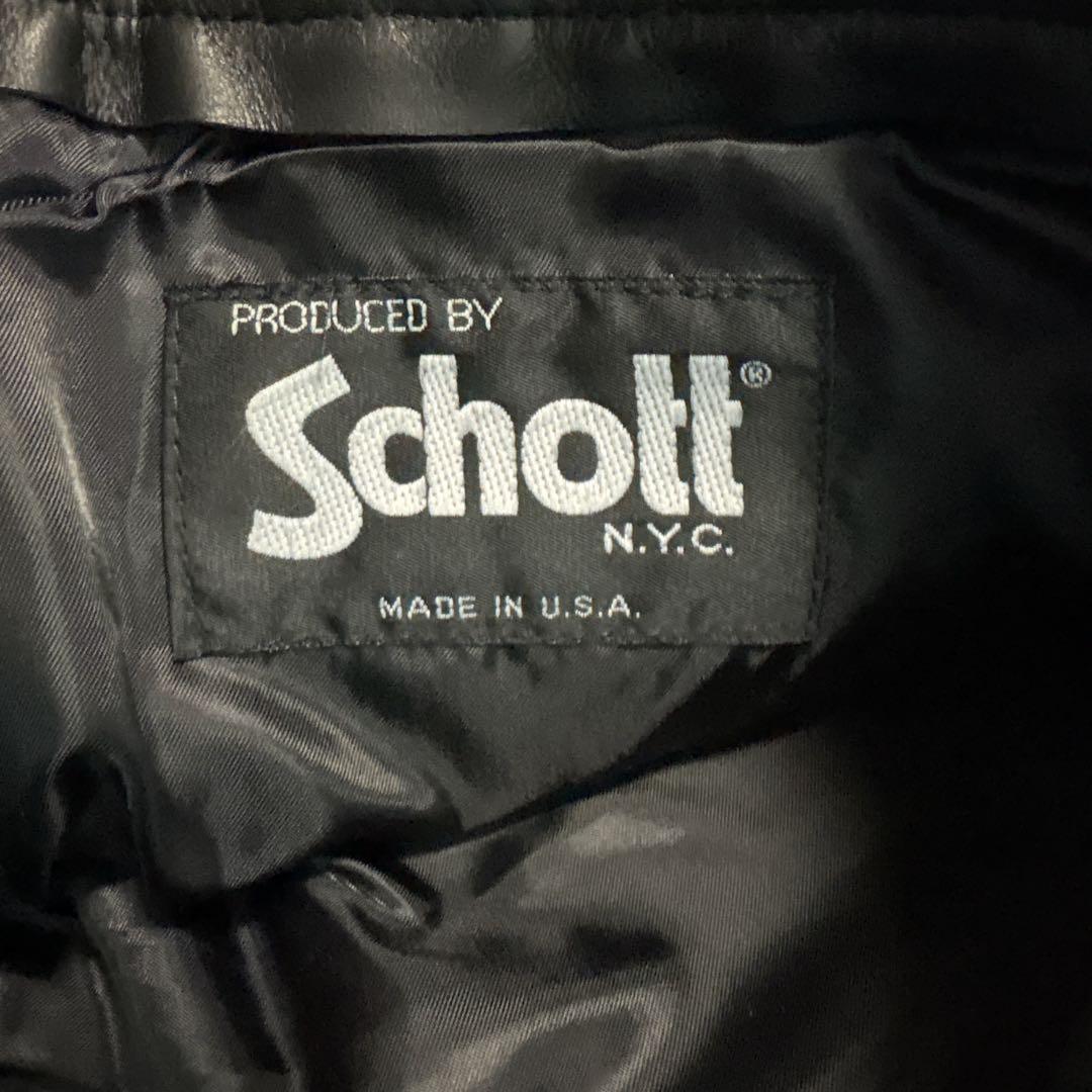 美品✨️ショット×アトミックガレージ 別注モデル レザーパンツ32