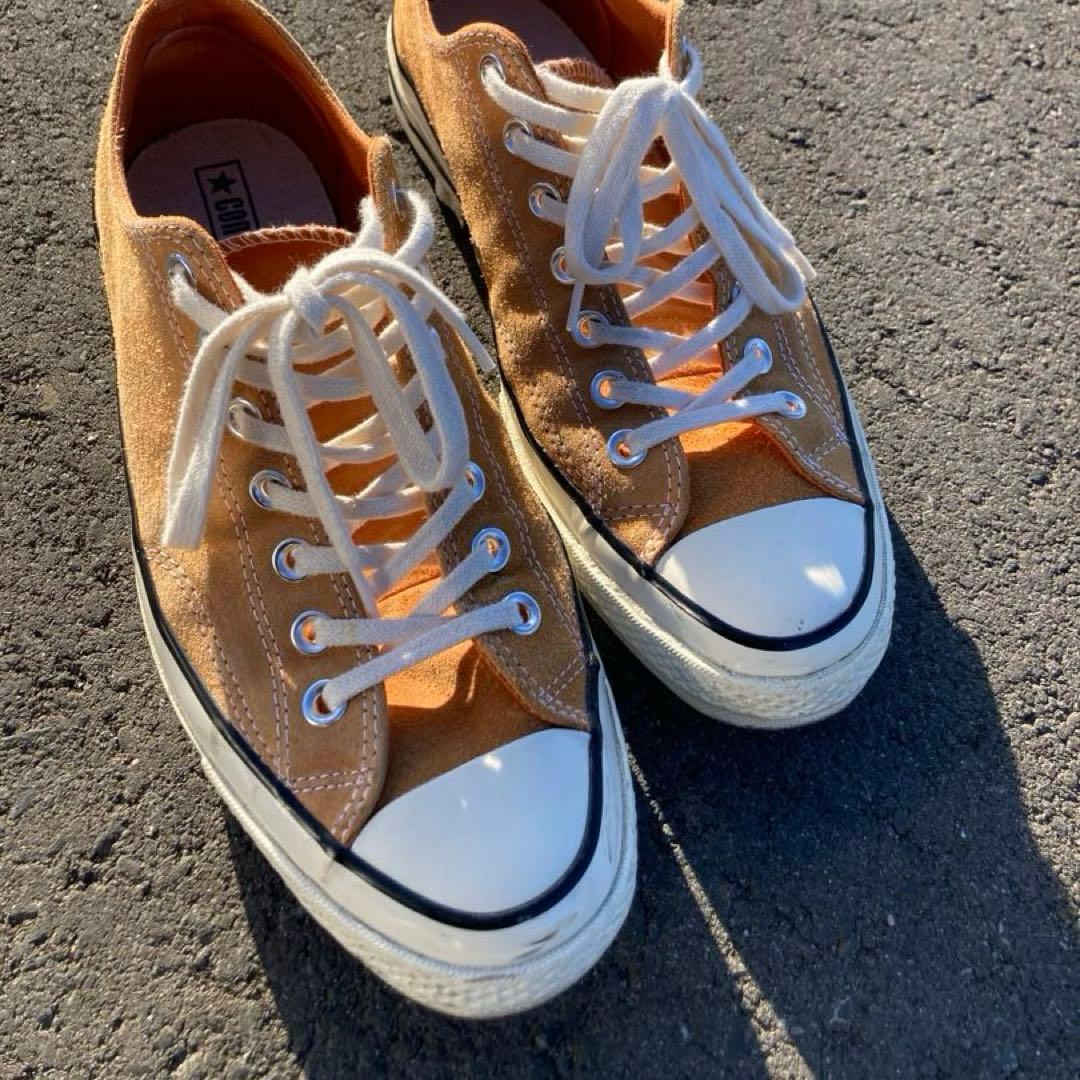 初期型 CT70 ビターオレンジ コンバース converse チャックテイラー