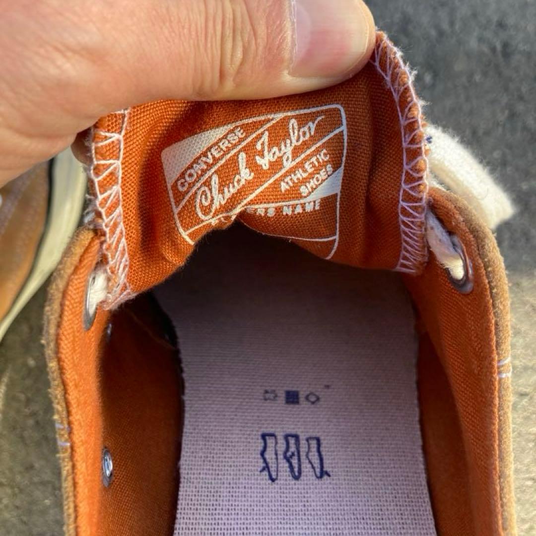 初期型 CT70 ビターオレンジ コンバース converse チャックテイラー