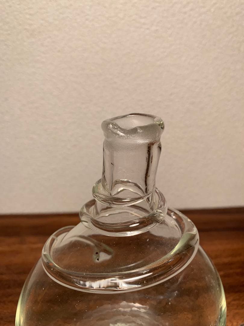 倉敷ガラス 小谷眞三 首巻小瓶 吹きガラス 小谷栄次 横山秀樹