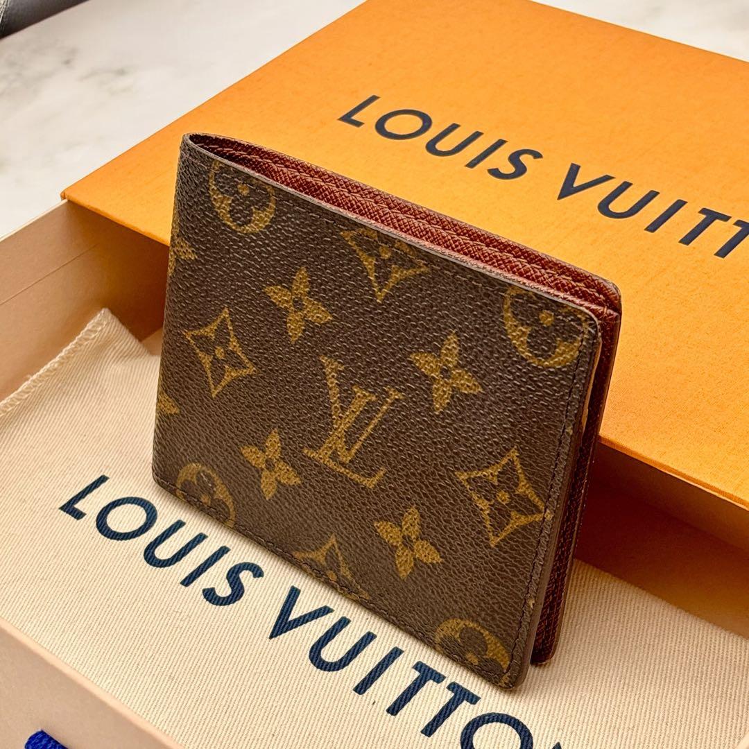 ルイヴィトン モノグラム ポルトビエ 9カルト クレディ 二つ折り財布 廃盤