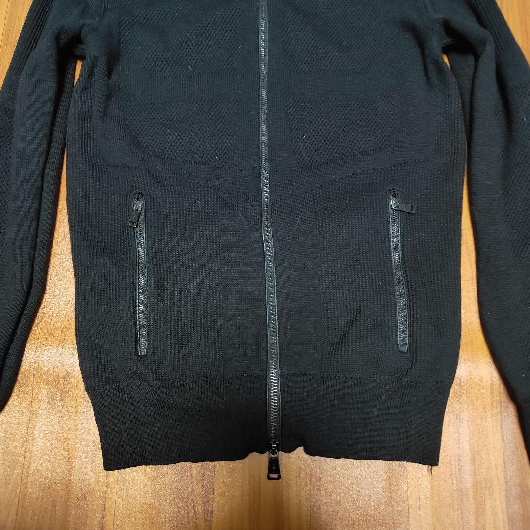 ラルフローレンブラックレーベル★wジップカーディガン 黒ブラック
