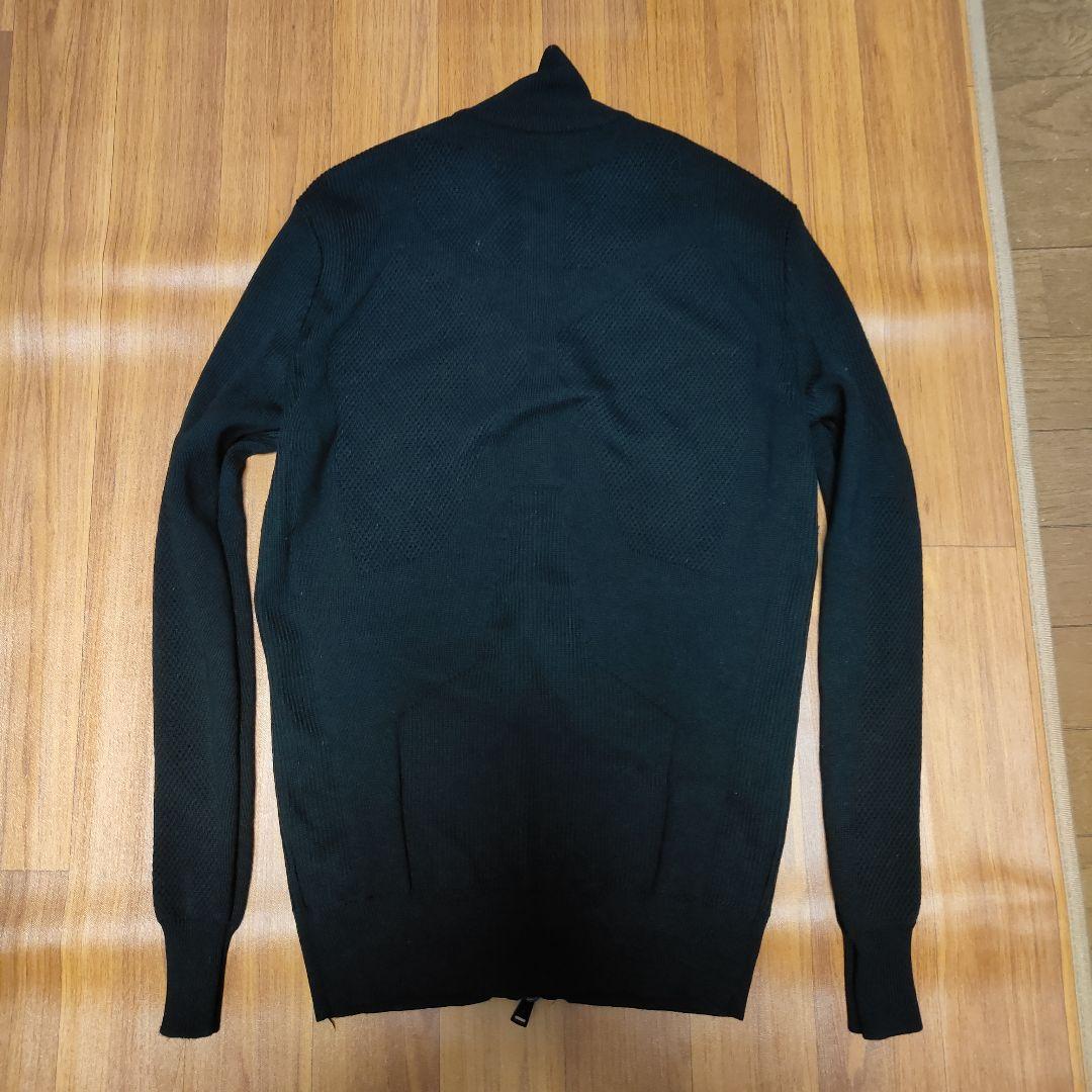 ラルフローレンブラックレーベル★wジップカーディガン 黒ブラック