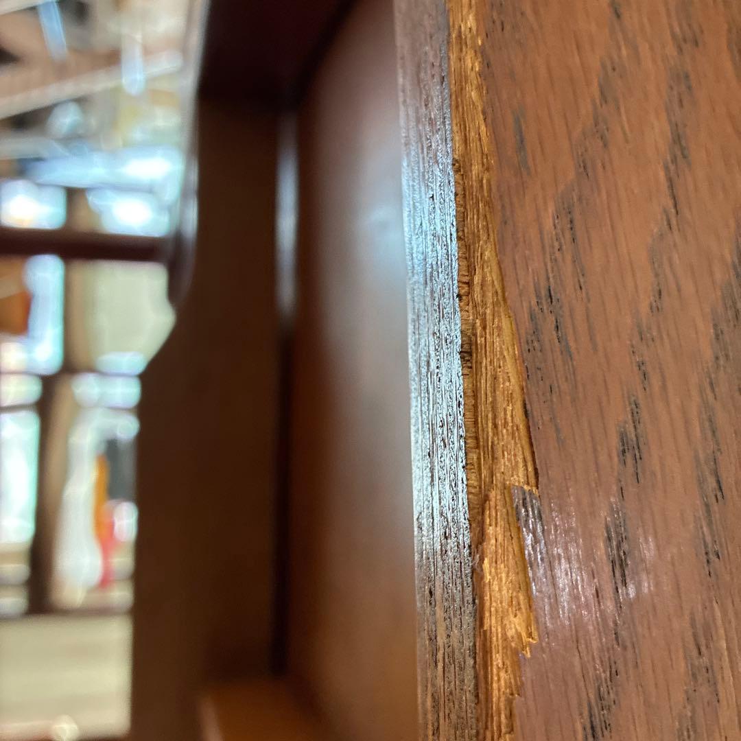 カリモク　木製オーバル型ダイニングテーブル