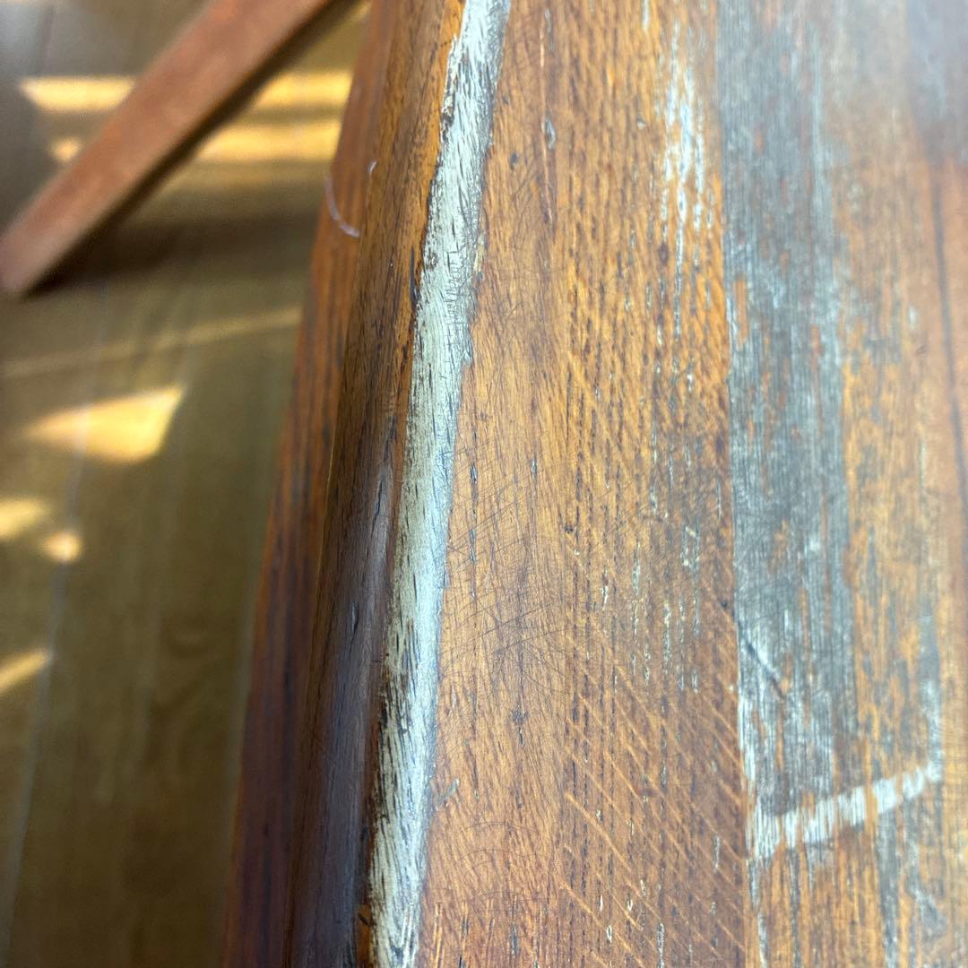 カリモク　木製オーバル型ダイニングテーブル