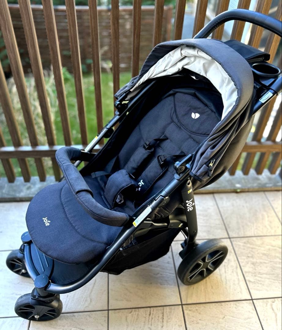 【美品】Joie ジョイー ベビーカー ライトトラックス4 トラベルシステム対応