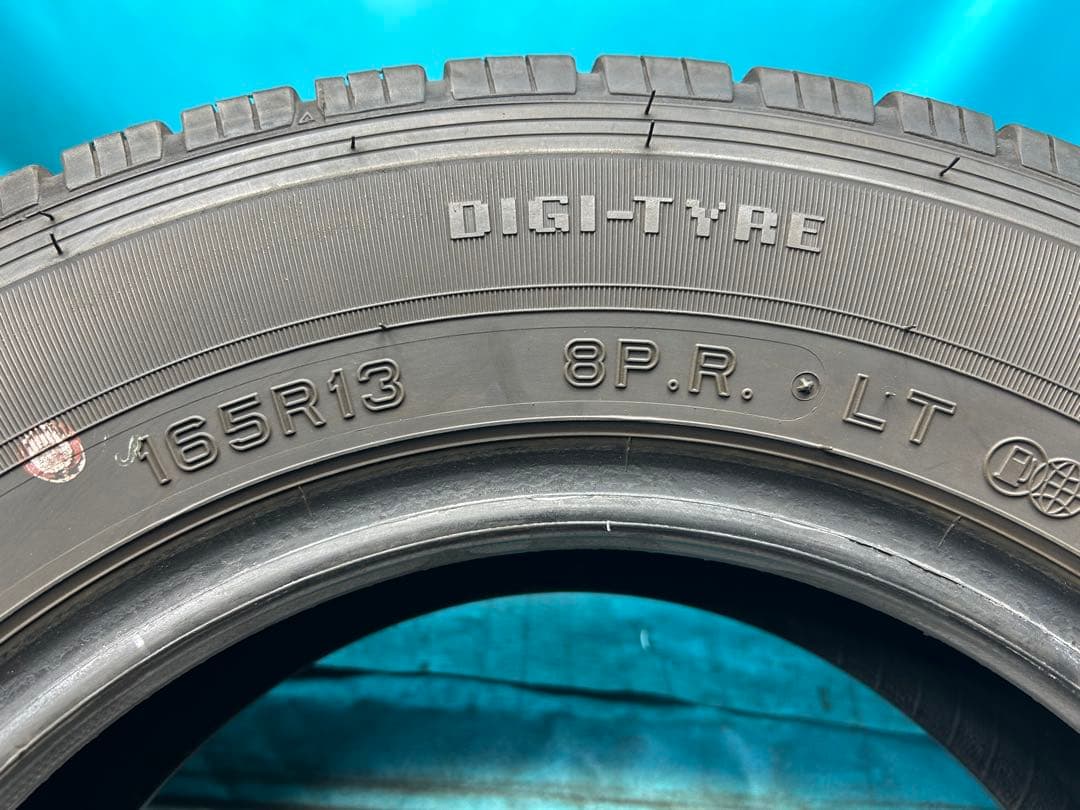 2024年製165R13 8PRバリ山！中古タイヤ4本セット