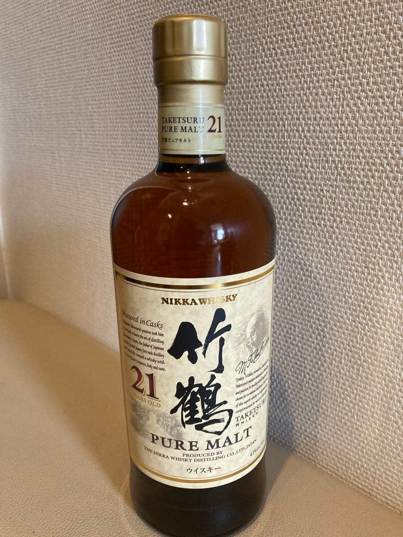 ニッカウヰスキー 竹鶴 21年 ピュアモルト 700ml一本