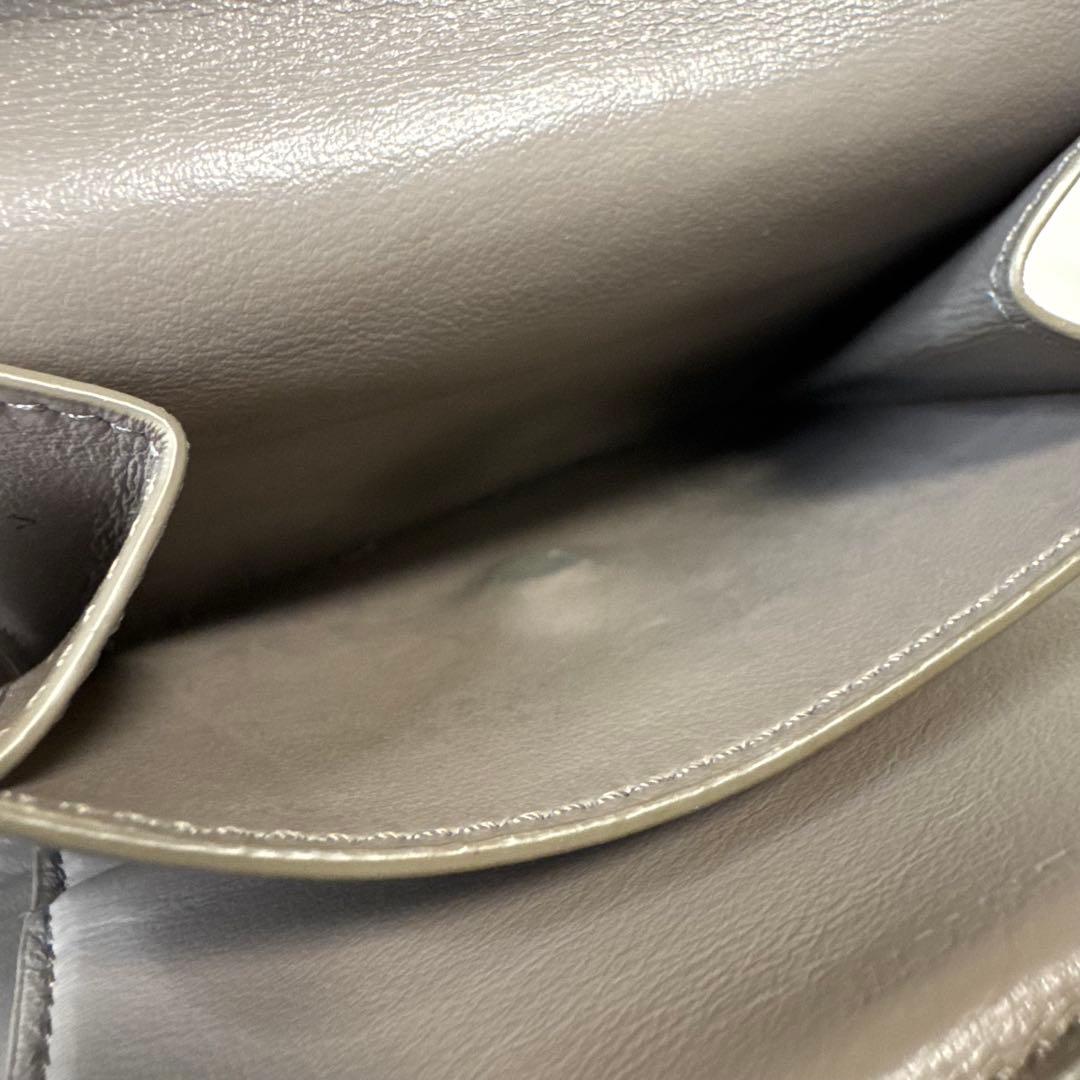 CELINE セリーヌ スモールストラップウォレット ペブル ミネラル