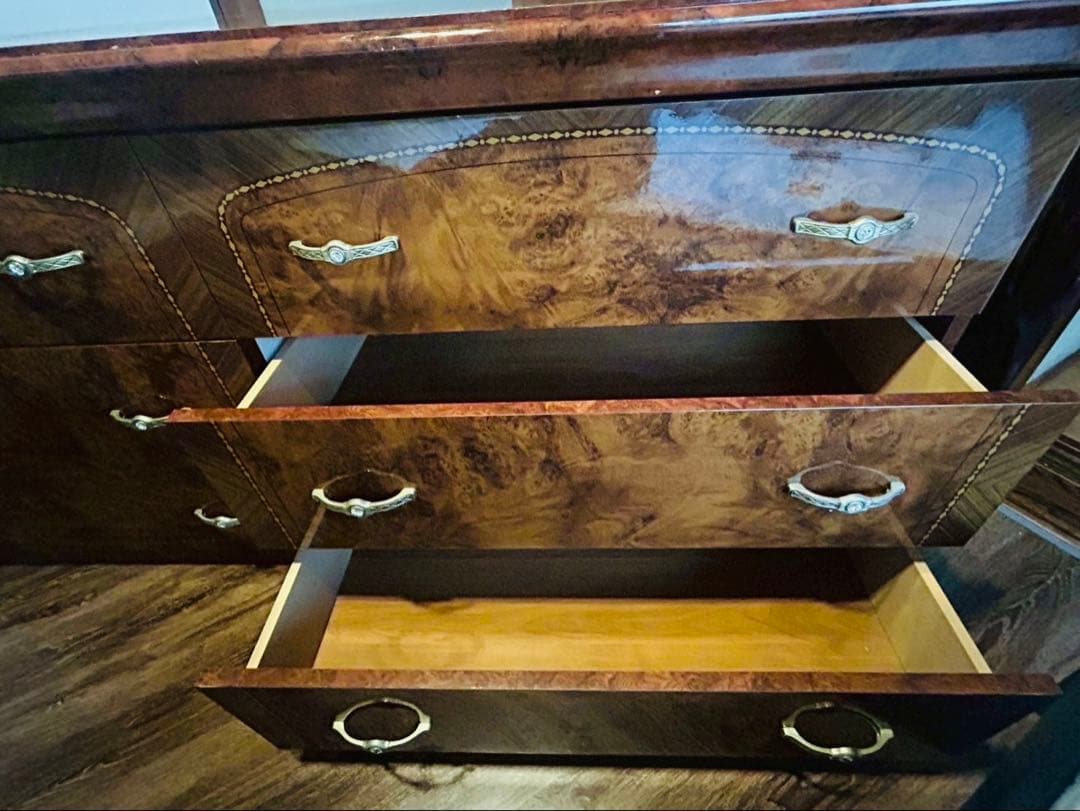 Eddi Rose エディローズ 3段ダブルチェスト サイドボード イタリア