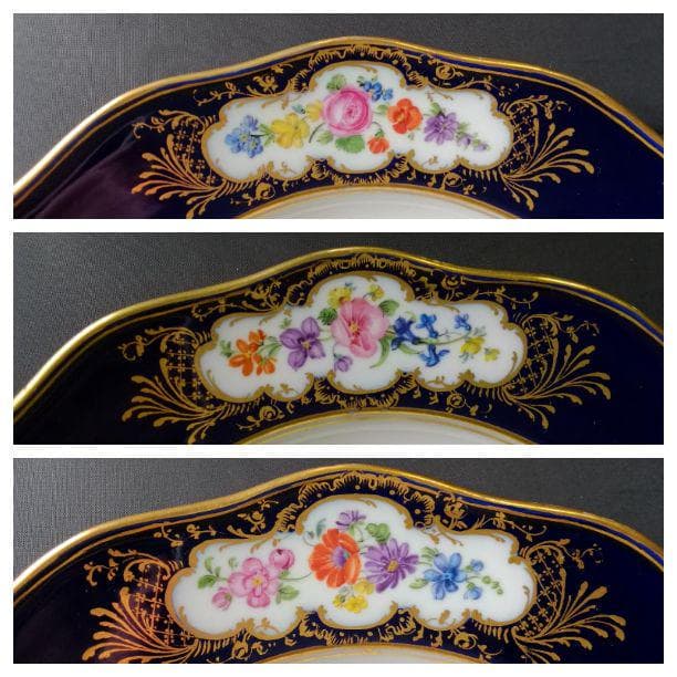 【コバルトブルー】時を越えた気品で魅了するマイセンプレート