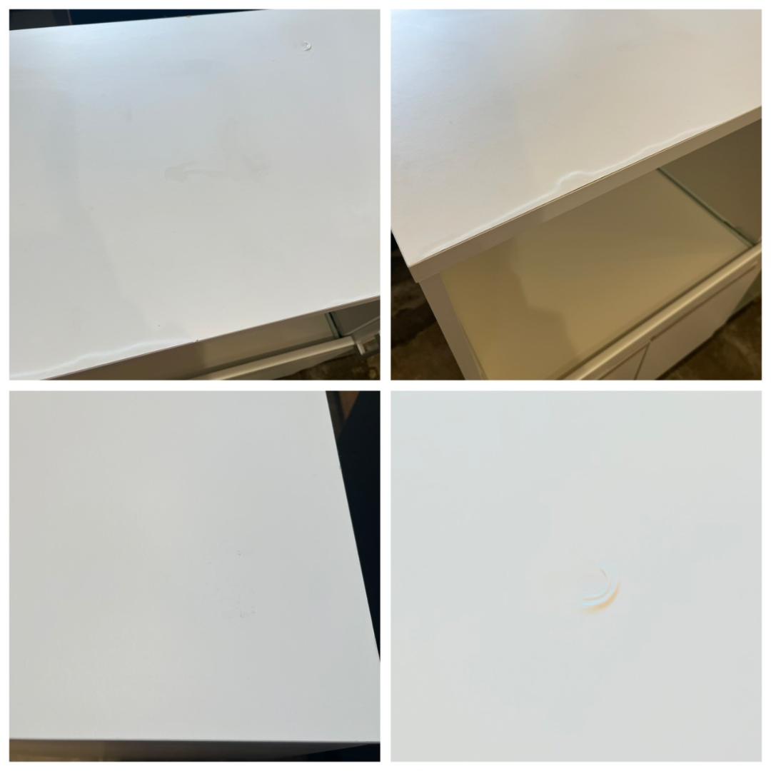 ニトリ キッチンボード フォルムN RE9090GWH レンジ台 食器棚