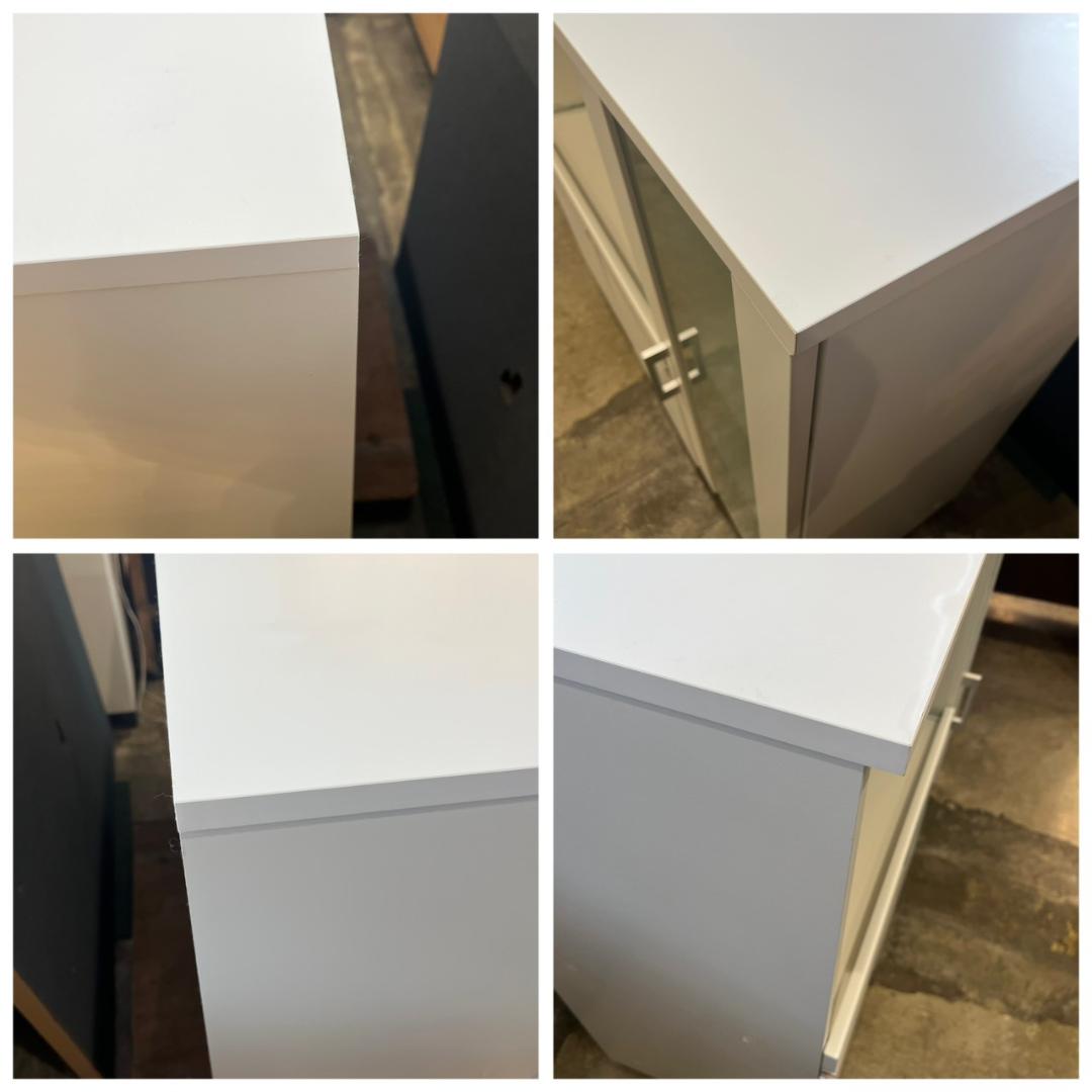 ニトリ キッチンボード フォルムN RE9090GWH レンジ台 食器棚