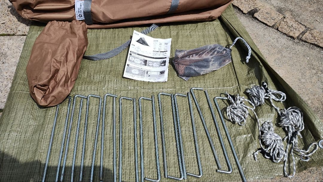 テントファクトリー　Hi-TCワンポールテント180V　中古