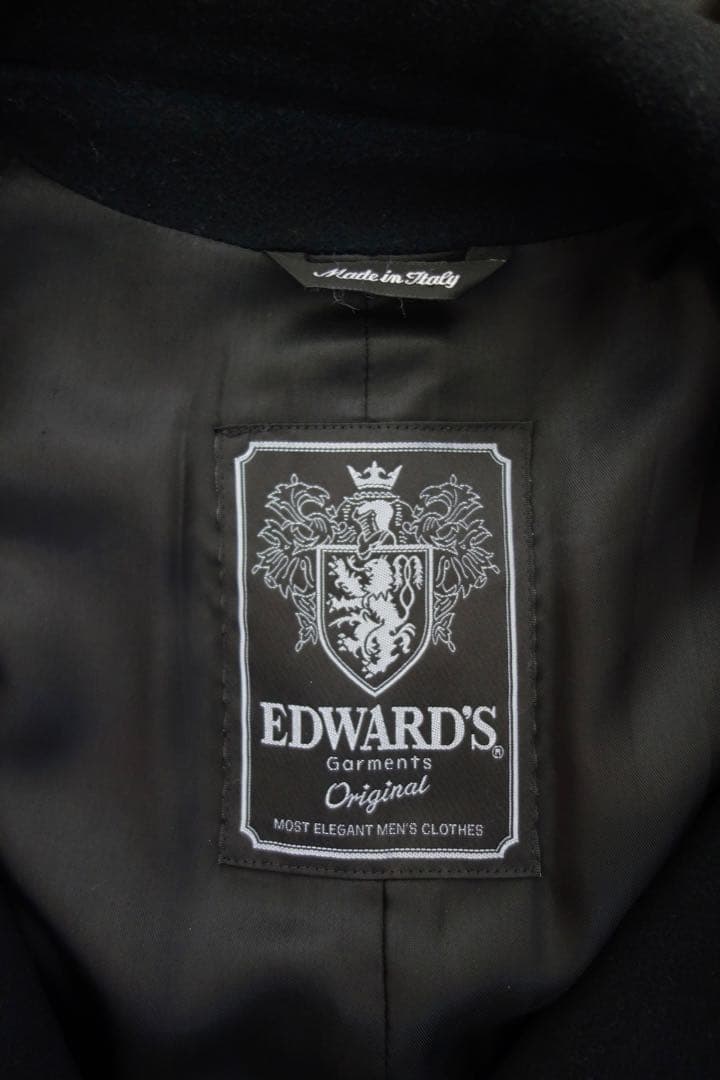 EDWARDS Garments イタリア製 ウールアンゴラ ロングコート 50