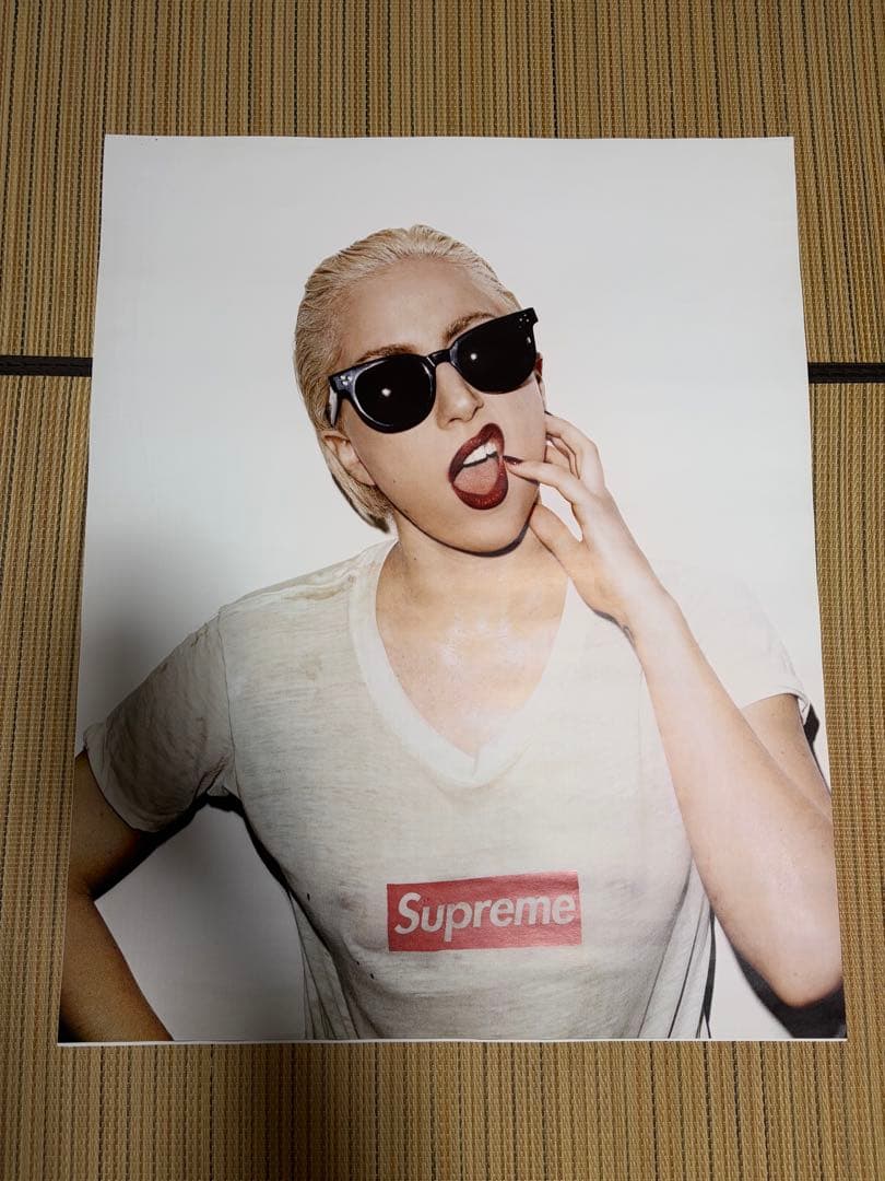 K*K様 supreme レディーガガ ポスター