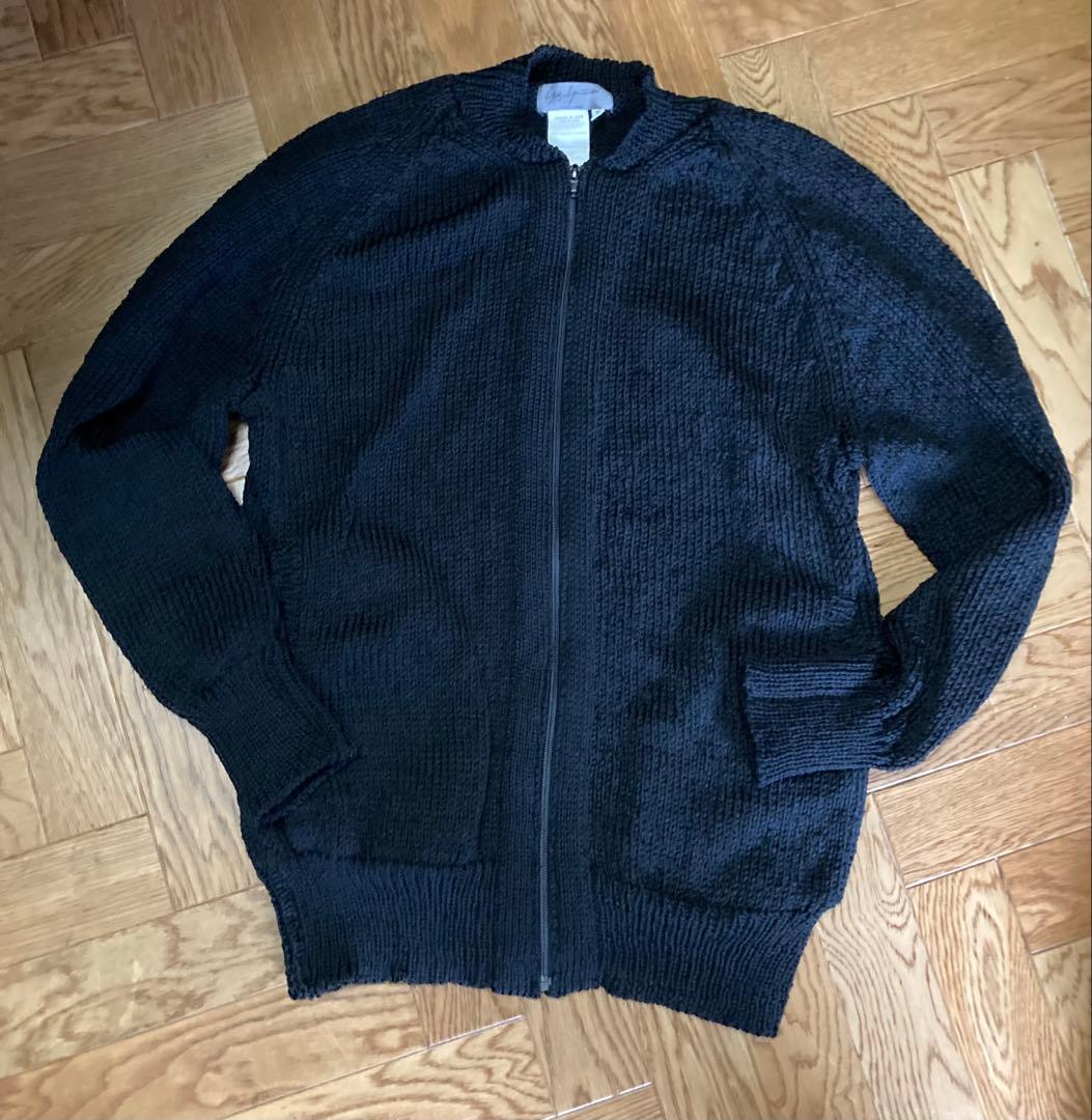 Yohji Yamamoto ブラックカーディガン サイズ3