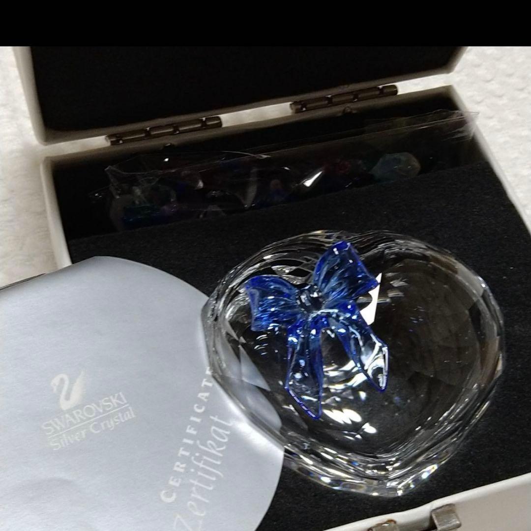 スワロフスキー 廃盤品 ハート　小物入れ　置物　宝石箱　希少