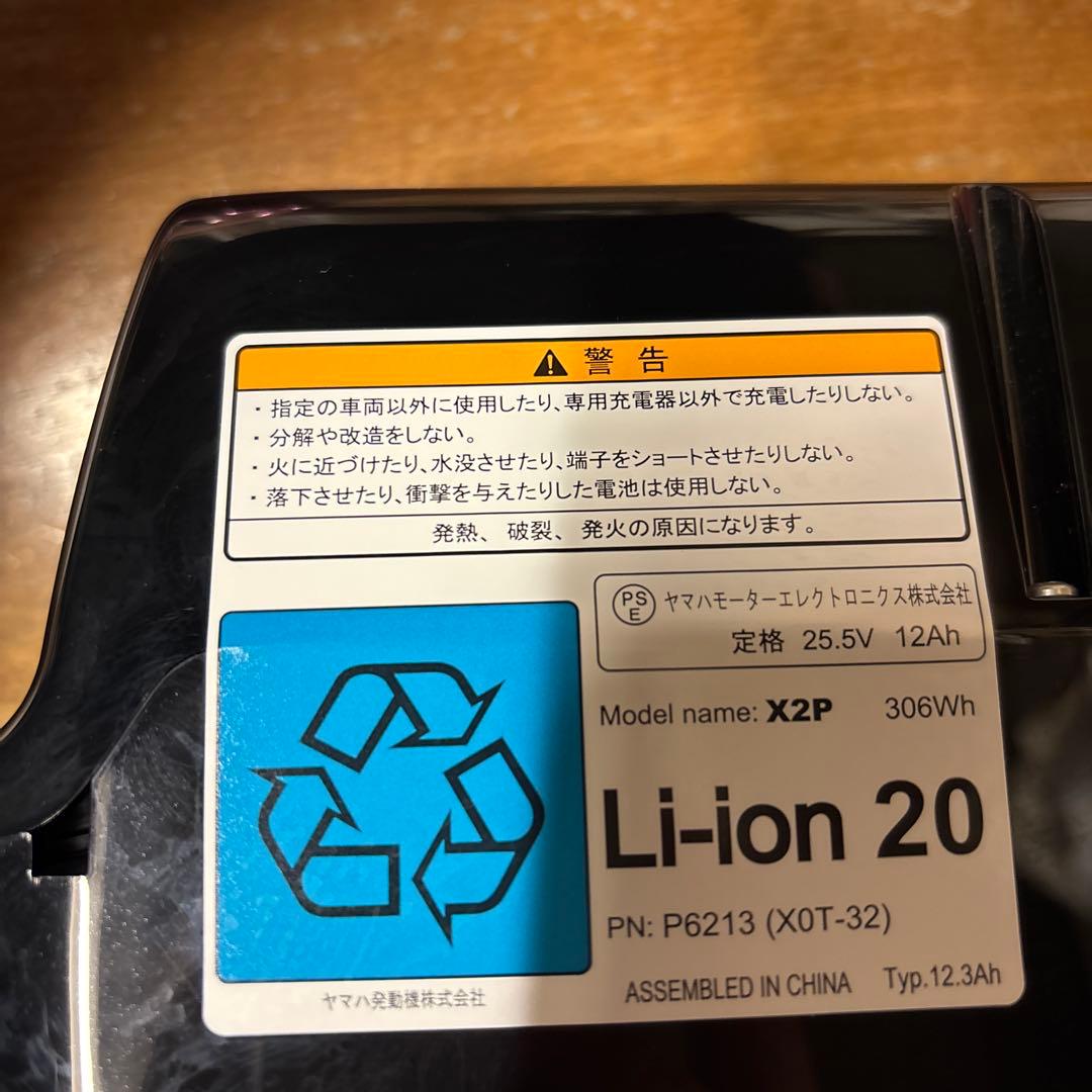 未使用 ブリヂストン C301_12.3Ah リチウムバッテリー本体充電器セット