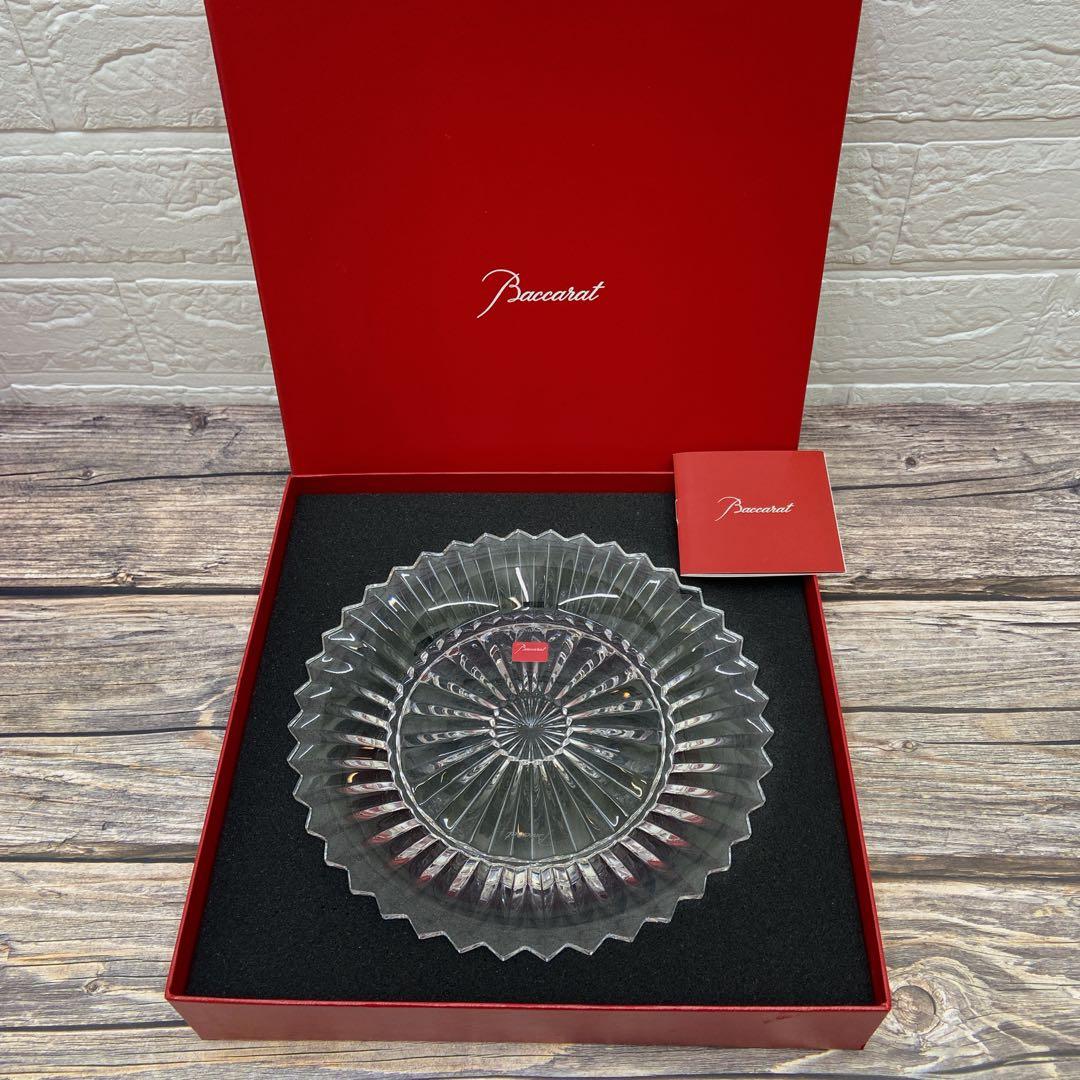 【美品】Baccarat 　バカラ 　ミルニュイ　 プレート 21ｃｍ