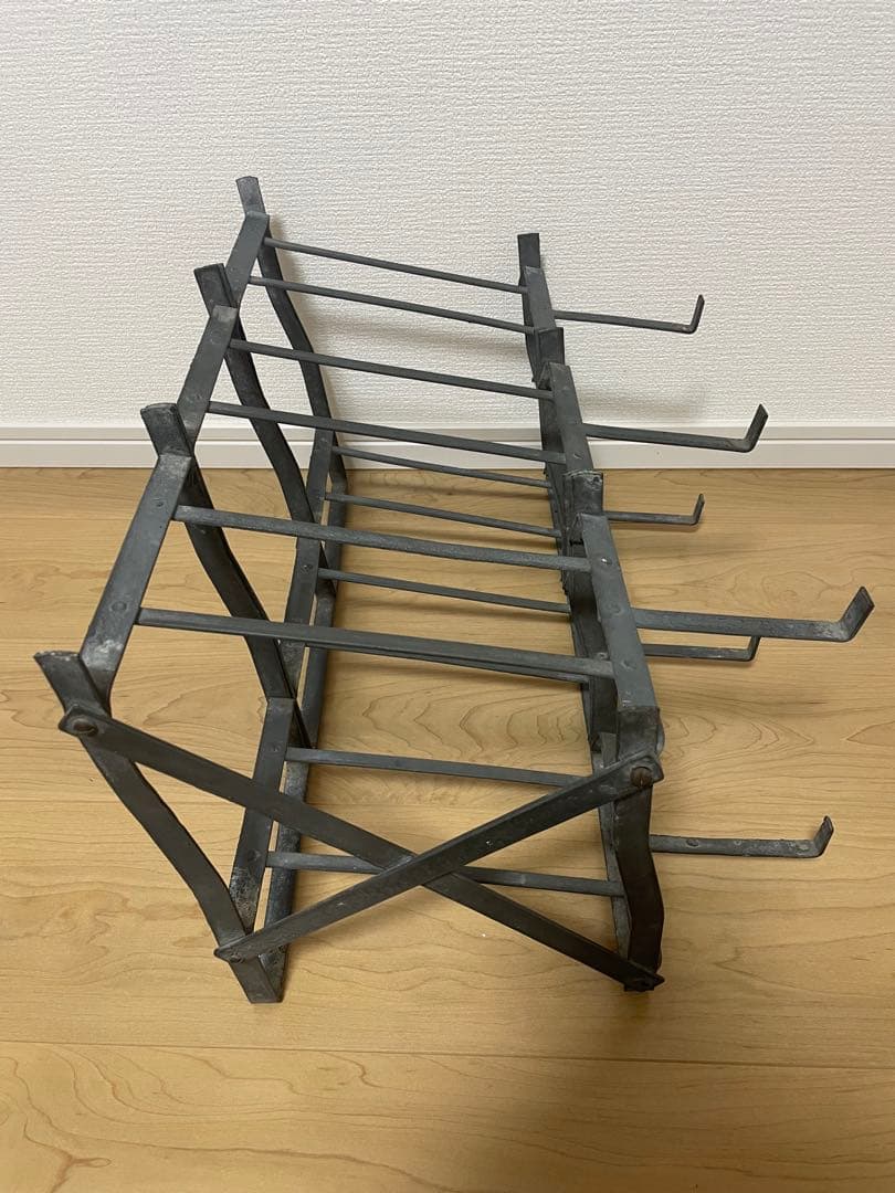 アンティーク　駄菓子屋の6連菓子瓶