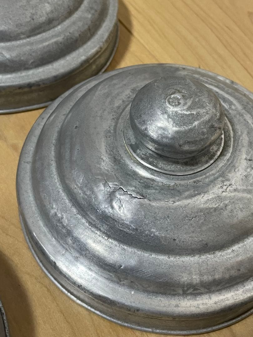 アンティーク　駄菓子屋の6連菓子瓶