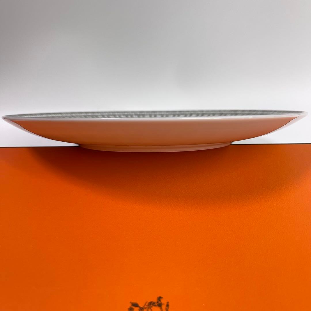 エルメス　デザートプレート 〈モザイク 24〉 プラチナ 2枚　新品未使用品
