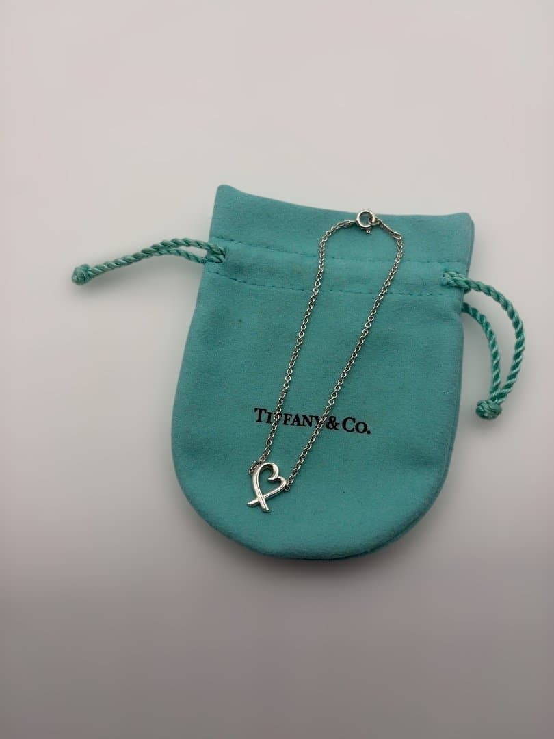 ティファニー ラビング ハート ブレスレット シルバー