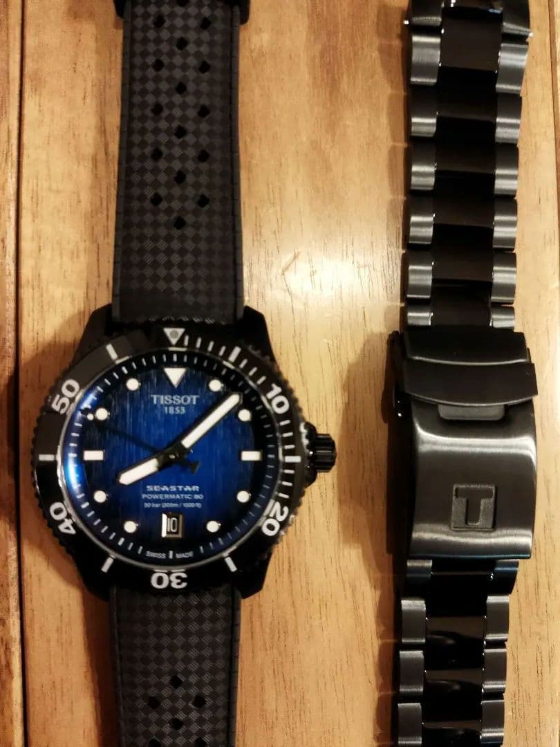 (なか)TISSOT シースター1000 パワーマティック 80 40mm