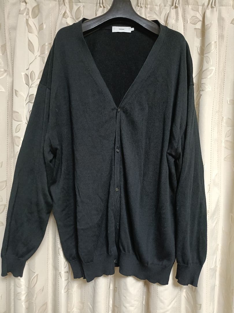 GRAPHPAPER Suvin Cardigan カーディガン　黒