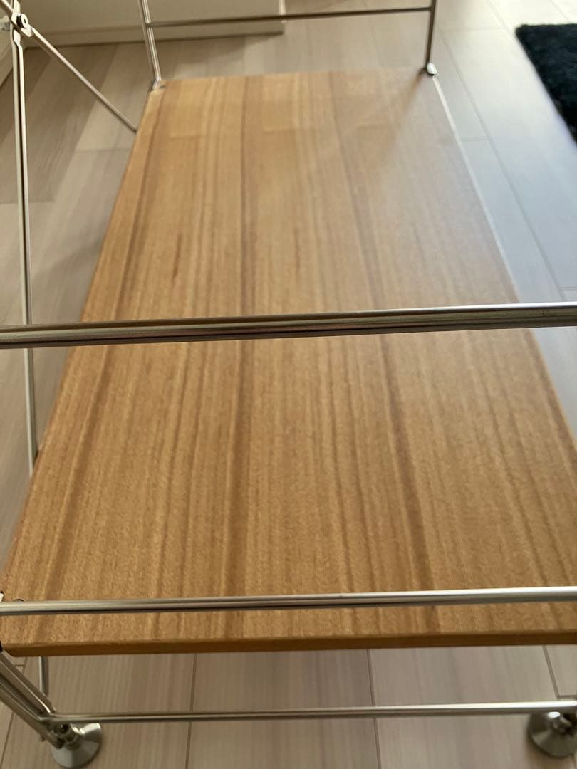 MUJI 無印良品 ステンレスユニットシェルフ　ワイド　小