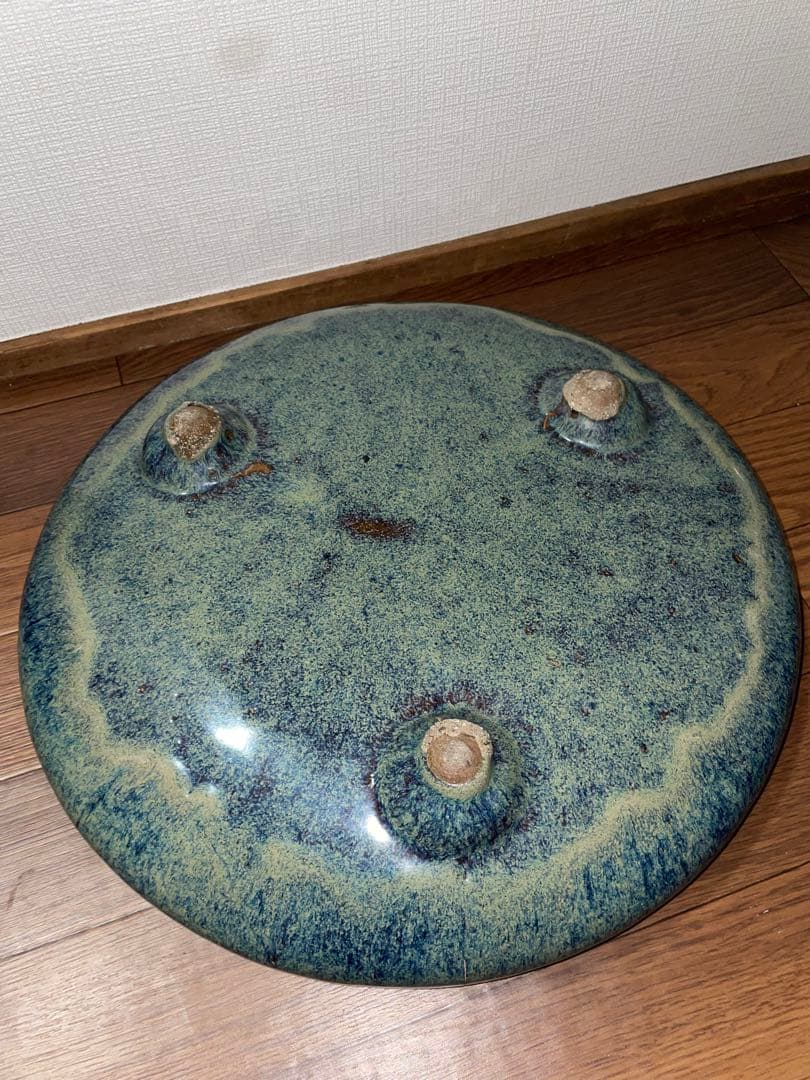 値下げしました　海鼠　水盤　鉢　中国　花器　宜興？　清？