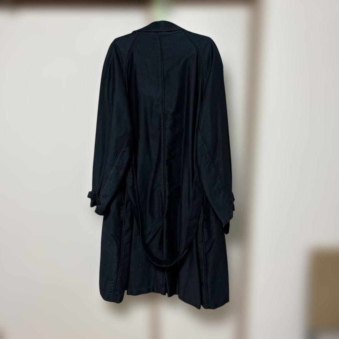 OUTIL ブラック トレンチコート サイズ3