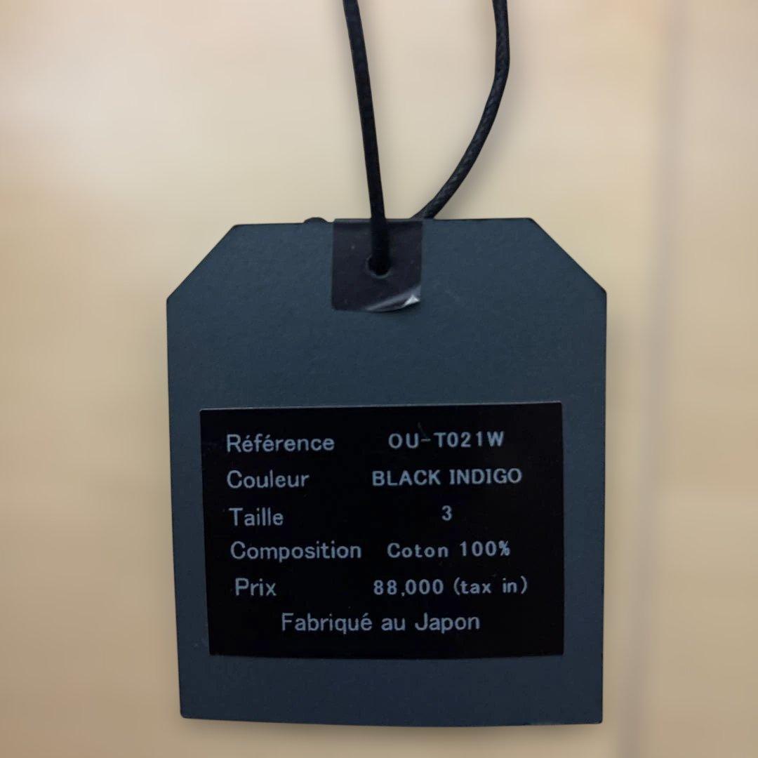 OUTIL ブラック トレンチコート サイズ3