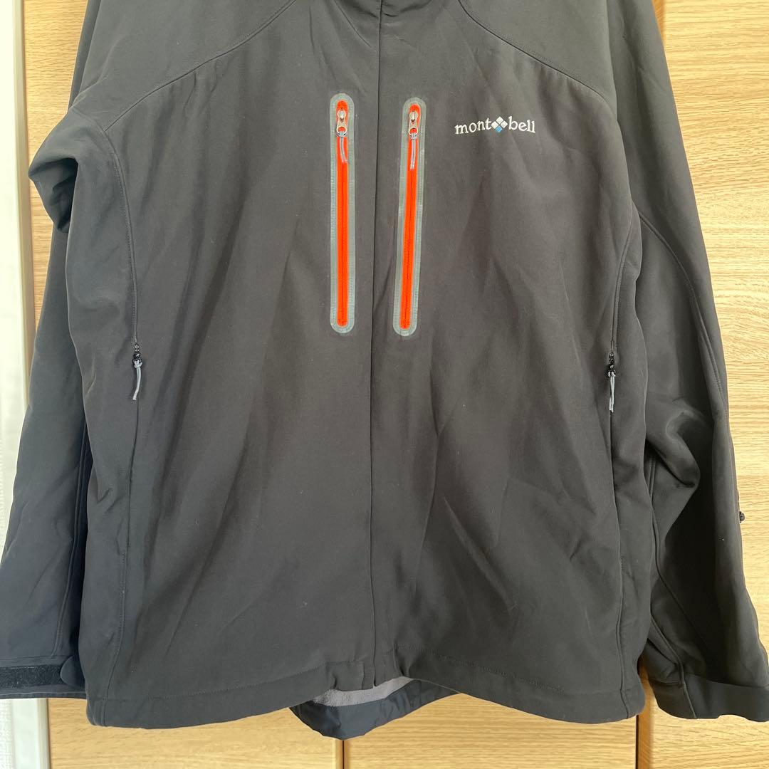 montbell モンベル パウダーシェッドパーカ メンズ L ブラック