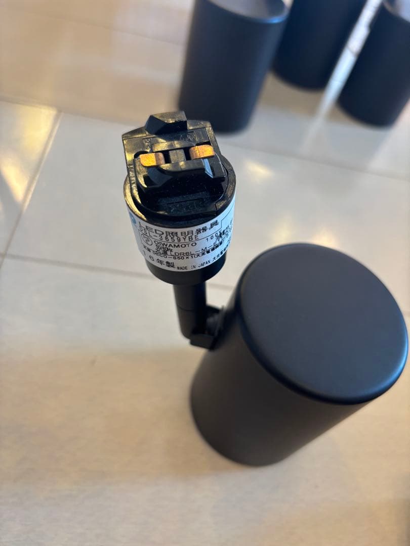 7個DAIKO LEDスポットライト プラグタイプ