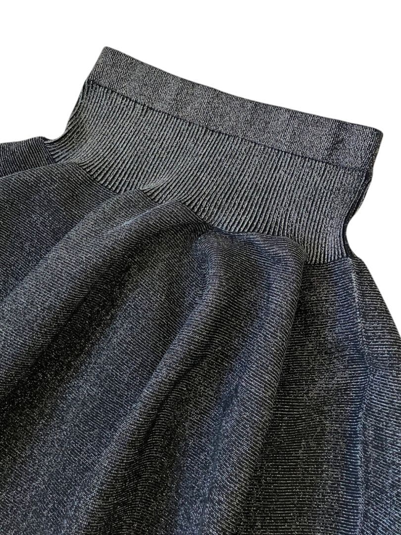 【新品未使用】CFCL／POTTERY GLITTER SKIRT ラメ糸混生地