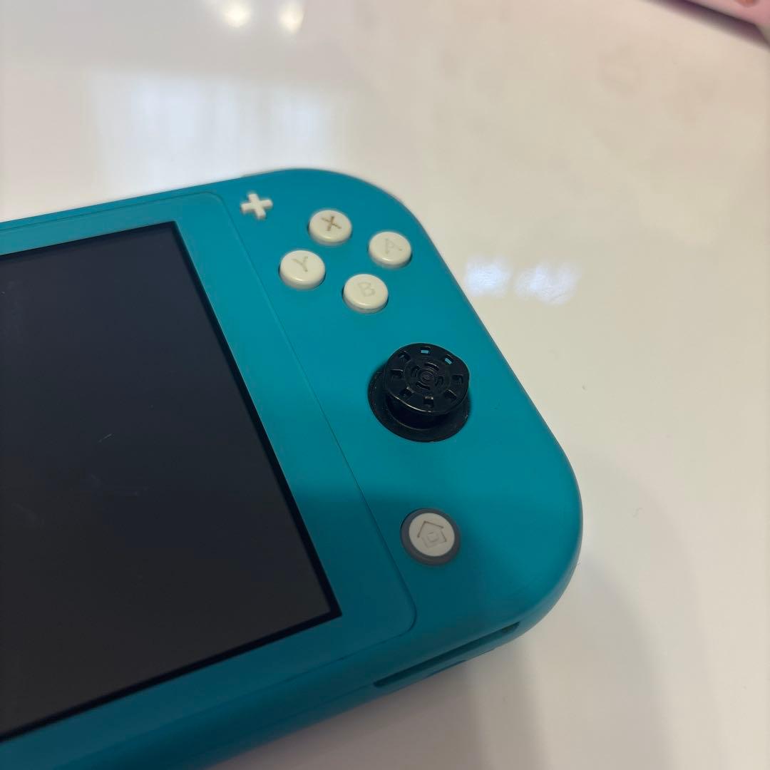マ*ん様 Nintendo Switch Lite ターコイズ 本体