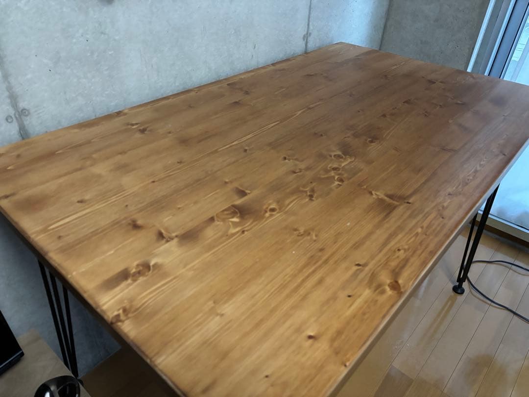 LOWYA ロウヤ ダイニングテーブル　70cm ✖︎120cm ライトブラウン