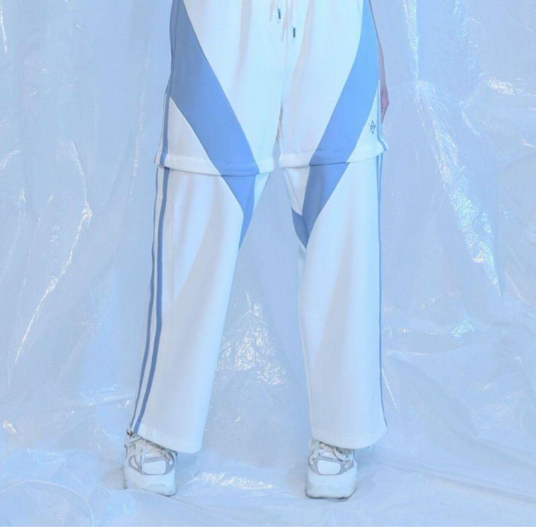 レフレム BIG切替ジャージ/オーバーサイズジャージトップス パンツ 上下セット