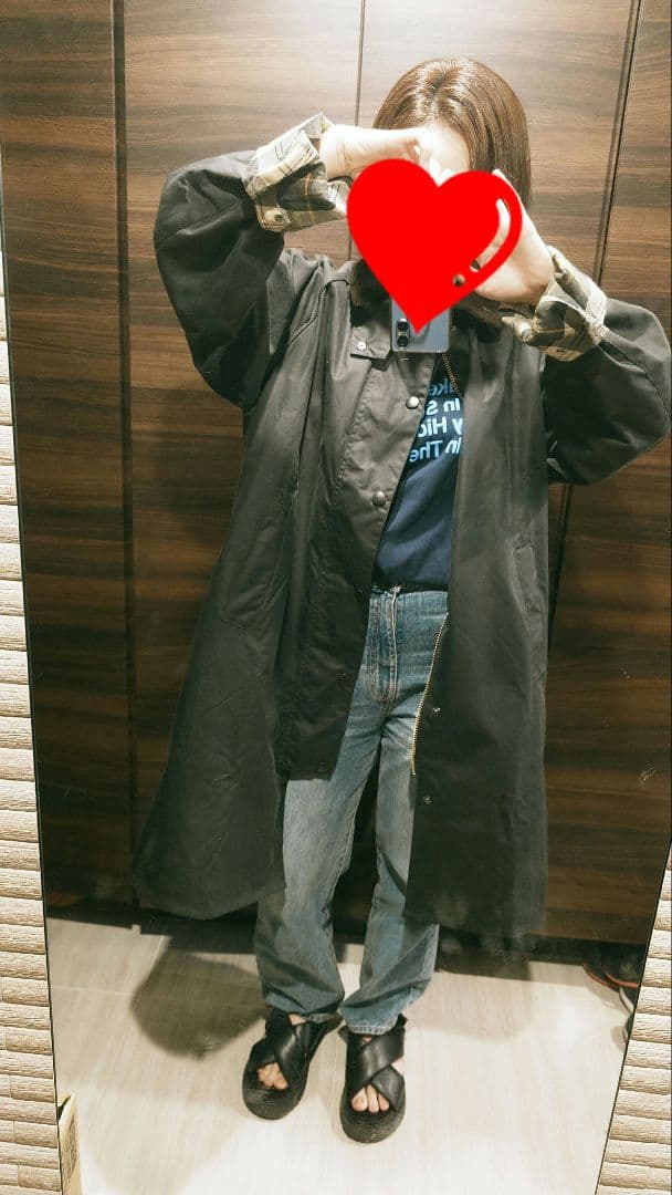 Barbour バブアー EXMOOR ワックス コットン 　ミドルレングス