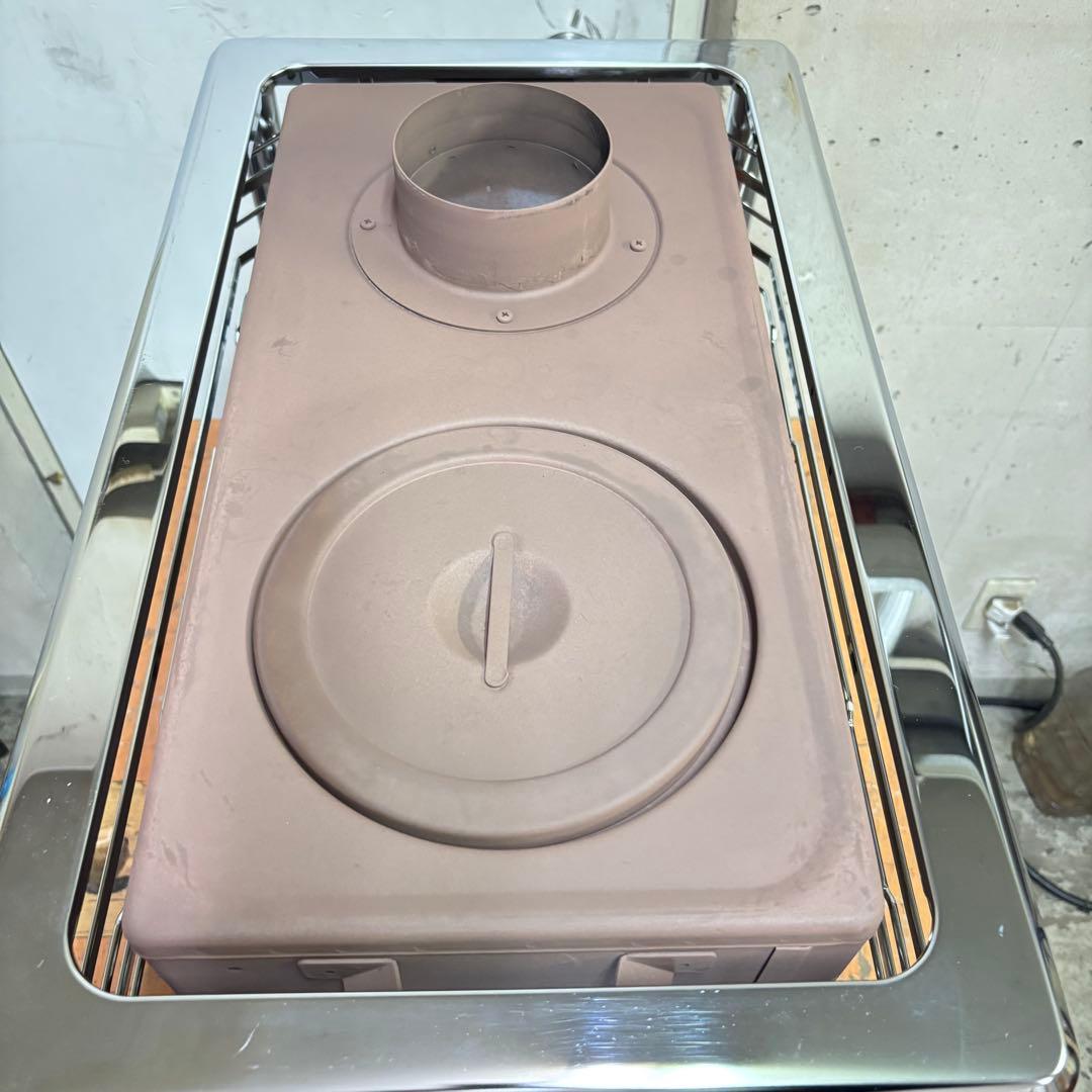 【美品】煙突型石油ストーブ　サンポットKSH-10K7 Q 2019年製